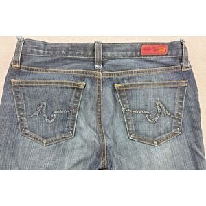 AG Adriano Goldschmied Jeans Women 28R The Kiss Straight Leg Stretch Denim USA‎